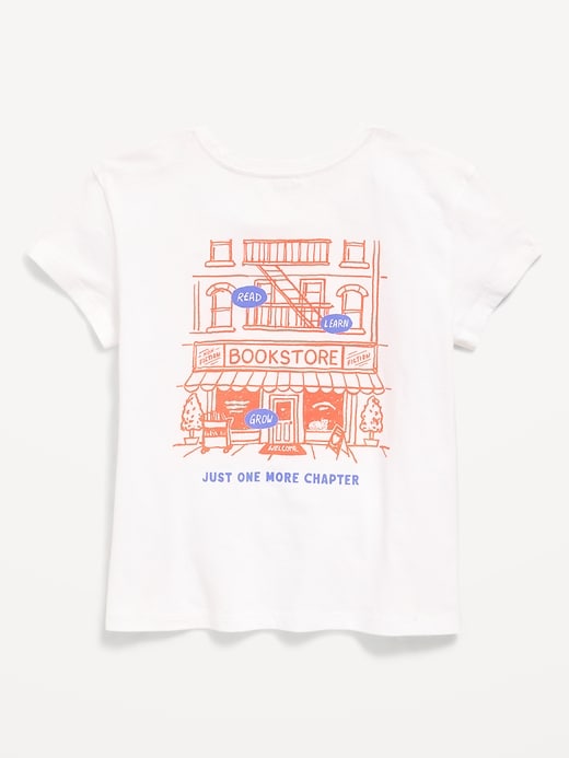 Image number 2 showing, Short-Sleeve Graphic T-Shirt for Girls