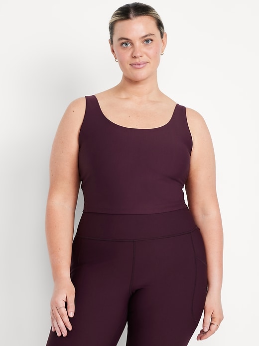 Image number 7 showing, Light Support PowerSoft Longline Sports Bra