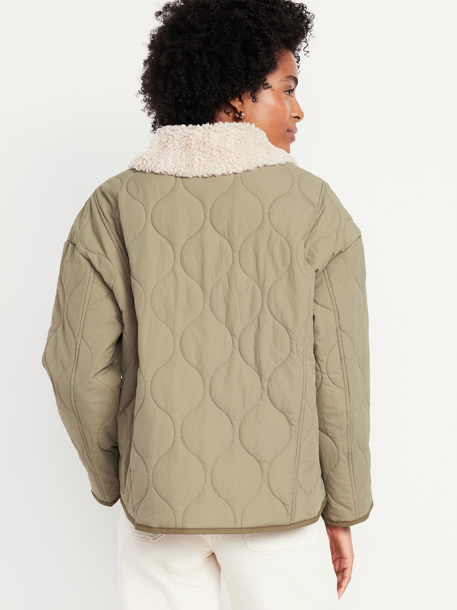 Quilted Nylon Jacket