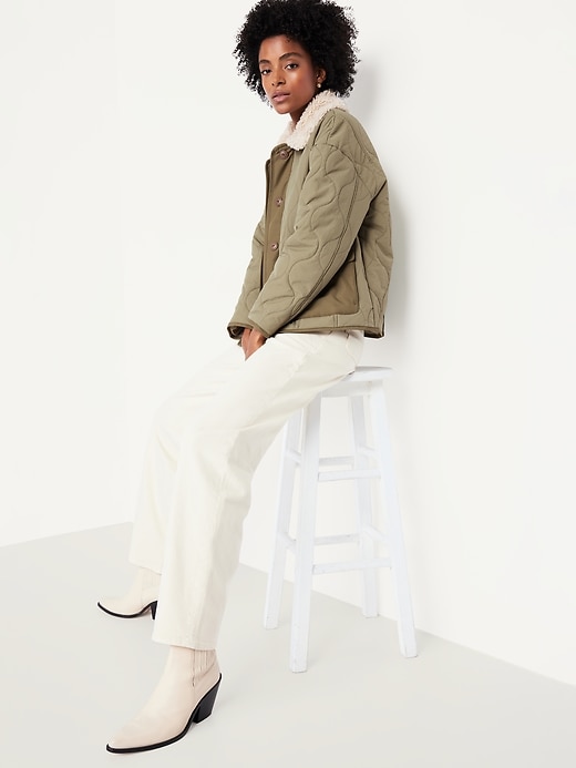 L'image numéro 3 présente Veste matelassée en nylon
