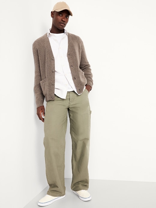 Image number 3 showing, SoSoft V-Neck Cardigan Sweater