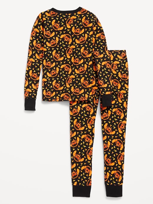 View large product image 2 of 3. Disney© Halloween Stitch Snug-Fit Graphic Pajama Set for Girls