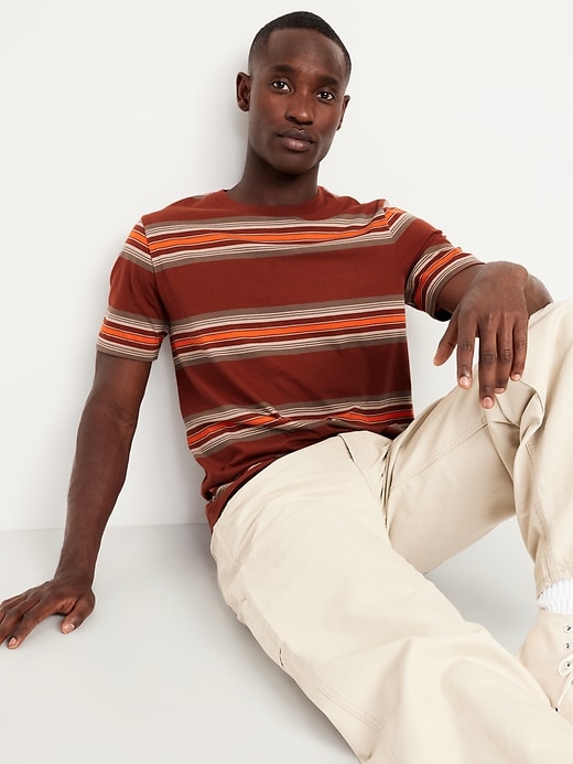Image number 3 showing, Crew-Neck Striped T-Shirt
