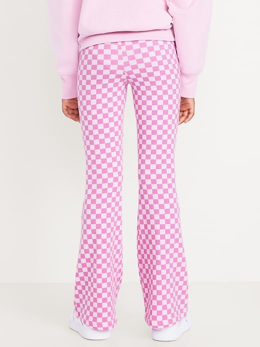 View large product image 2 of 4. Printed High-Waisted Flared Leggings for Girls