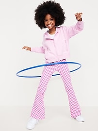 View large product image 3 of 4. Printed High-Waisted Flared Leggings for Girls