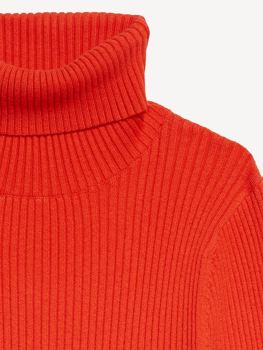 Image number 5 showing, SoSoft Lite Rib Turtleneck Sweater