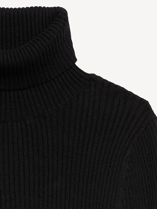 Image number 5 showing, SoSoft Lite Rib Turtleneck Sweater