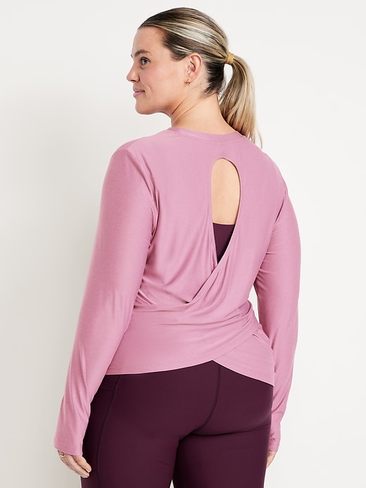 Image number 8 showing, CloudMotion Wrap-Back Top