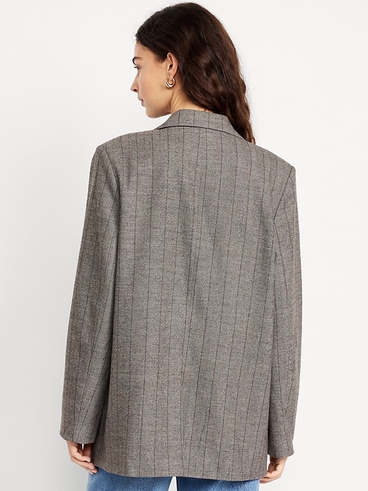 L'image numéro 2 présente Blazer croisé surdimensionné
