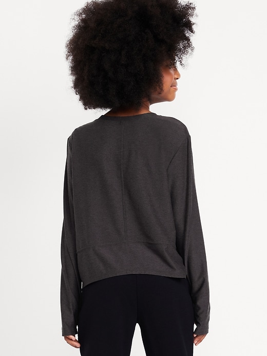 Image number 2 showing, CloudMotion Long-Sleeve Performance T-Shirt for Girls