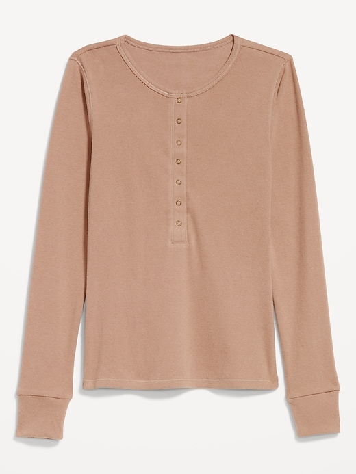 Image number 8 showing, Cozy Snug Crew-Neck Henley