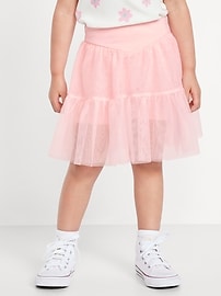 Image number 2 showing, High-Waisted Tutu Performance Skort for Toddler Girls
