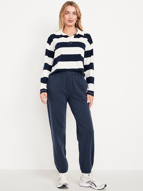 High-Waisted SoComfy Jogger Sweatpants - Dusk Navy