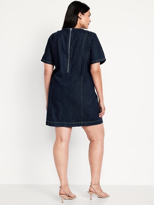 Image number 7 showing, Denim Mini Dress
