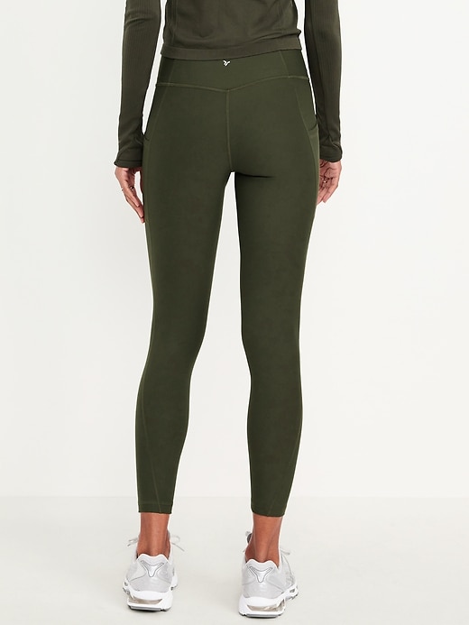Image number 2 showing, High-Waisted PowerSoft 7/8 Pocket Leggings