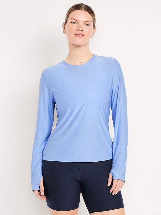 Image number 5 showing, CloudMotion Wrap-Back Top