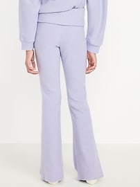 Image number 2 showing, CozePlush Foldover Flare Leggings for Girls