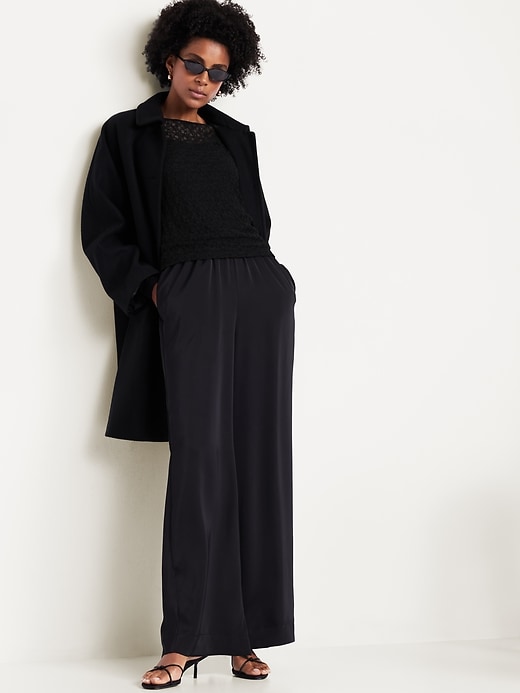 Image number 3 showing, Long-Sleeve Lace Crew-Neck Top