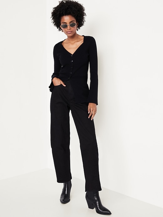 Image number 3 showing, SoSoft Lite V-Neck Cardigan Sweater