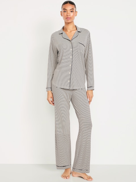 Knit Pajama Pant Set