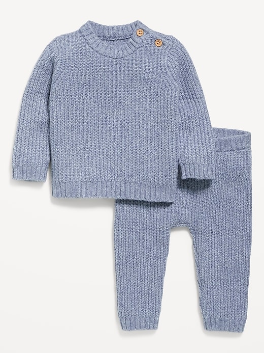 Image number 1 showing, SoSoft Sweater and Pants Set for Baby
