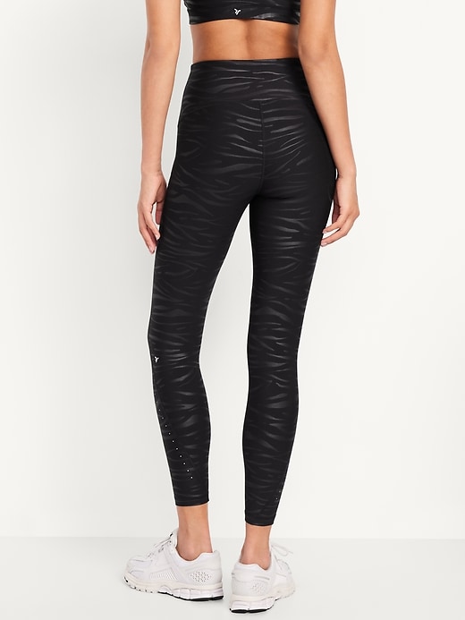 Image number 2 showing, High-Waisted PowerSoft Train 7/8 Run Leggings