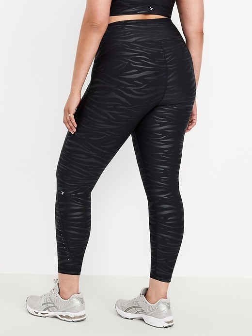Image number 8 showing, High-Waisted PowerSoft Train 7/8 Run Leggings
