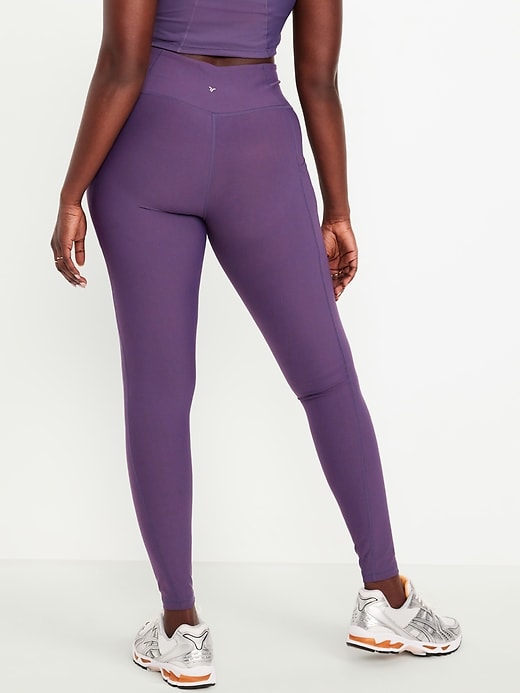 Image number 5 showing, High-Waisted PowerSoft Full-Length Pocket Leggings