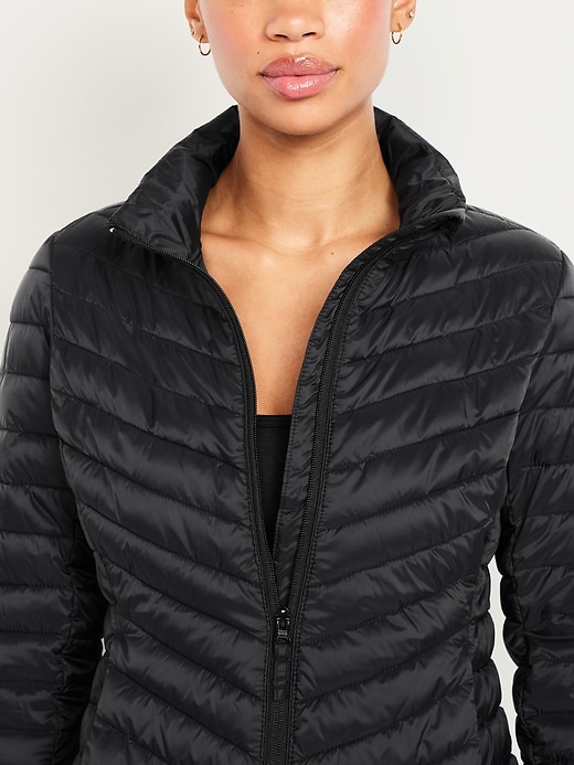 Image number 4 showing, Water-Resistant Narrow-Channel Puffer Jacket