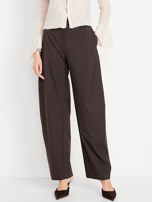 Image number 2 showing, High-Waisted Taylor Barrel Trouser Pants