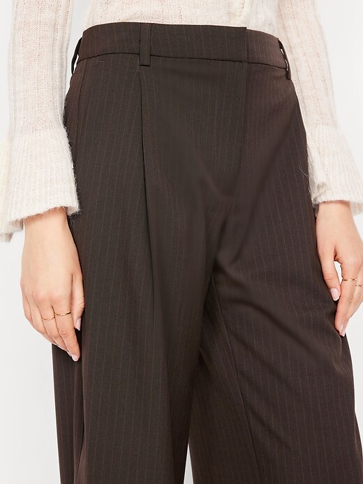 Image number 7 showing, High-Waisted Taylor Barrel Trouser Pants