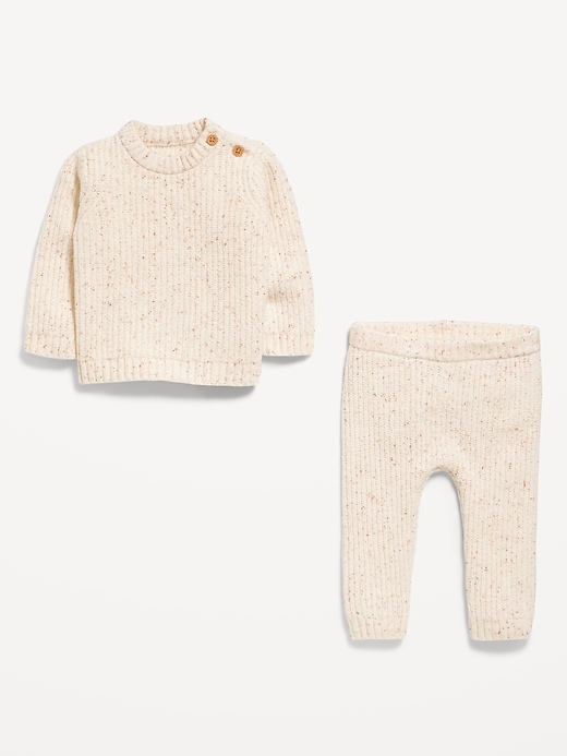 L'image numéro 3 présente Ensemble chandail et pantalon en tricot SoSoft pour bébé