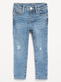 L'image numéro 1 présente Jegging Rockstar à extensibilité 360° à taille haute pour toute-petite fille