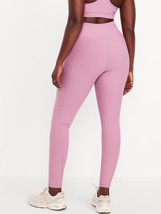 Image number 5 showing, High-Waisted PowerSoft 7/8 Pocket Leggings