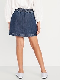 Image number 2 showing, Jean Sailor Skort for Girls