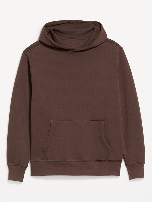 Image number 1 showing, Essential Quilted Fleece Hoodie