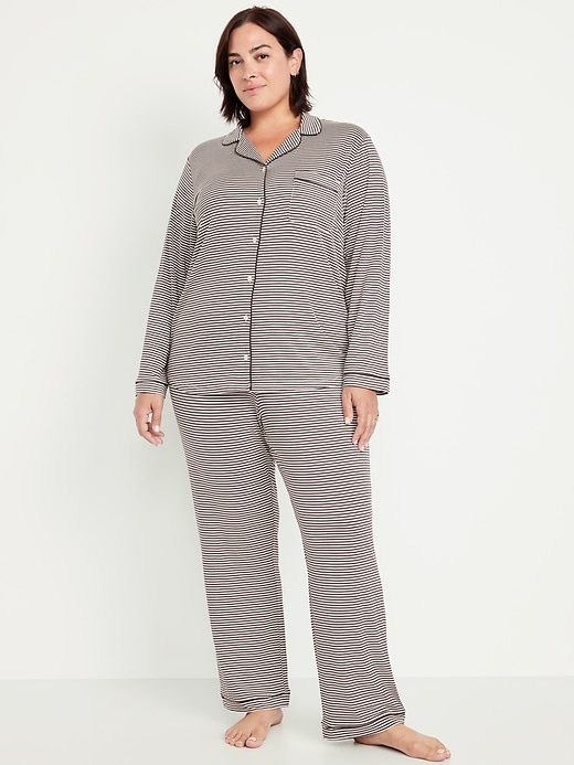 Image number 7 showing, Knit Pajama Pant Set