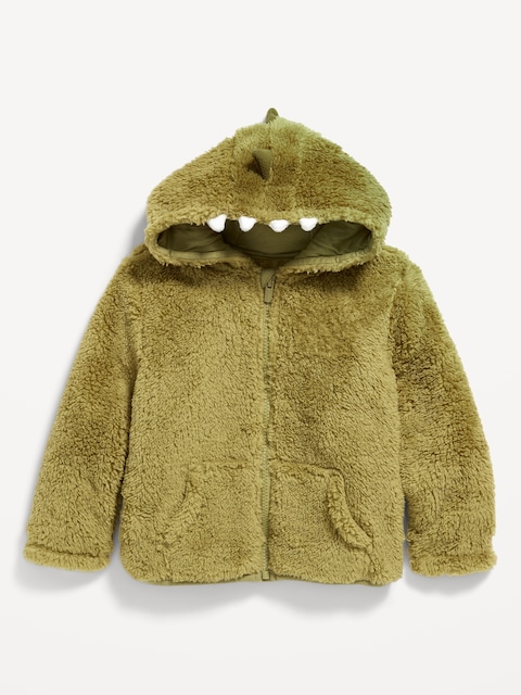 Veste à capuchon à motif de créature pour tout-petit garçon - Tapenade D’Olives