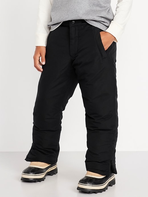 Image number 1 showing, Water-Resistant Snow Pants for Boys