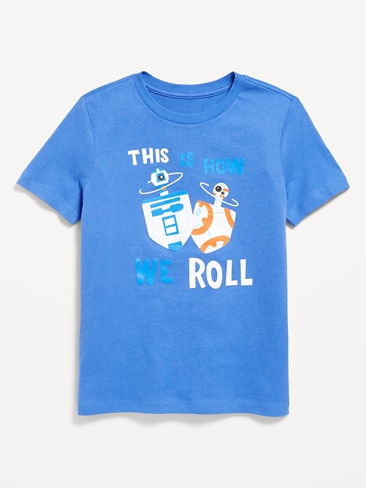 Image number 1 showing, Star Wars™ Gender-Neutral Graphic T-Shirt for Kids