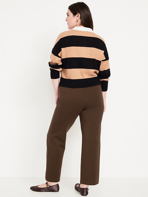 Image number 6 showing, Extra High-Waisted Stevie Straight Ankle Pants