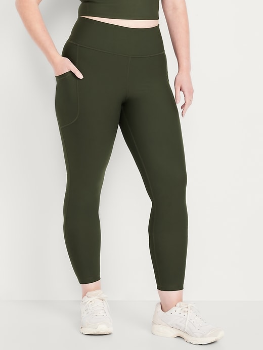 Image number 4 showing, High-Waisted PowerSoft 7/8 Pocket Leggings