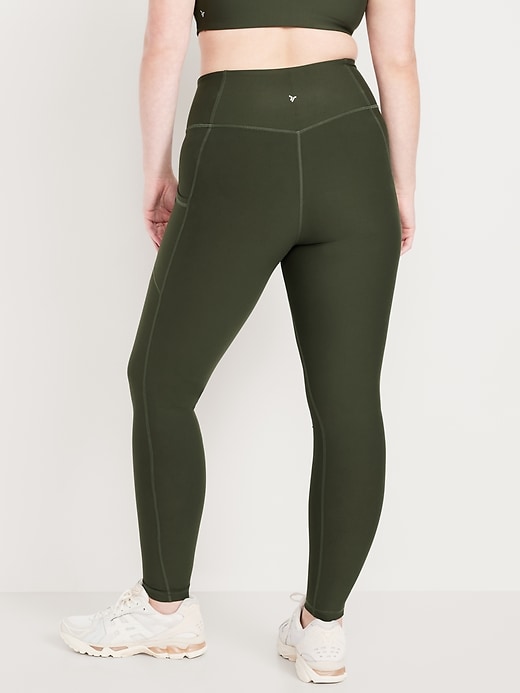 Image number 5 showing, High-Waisted PowerSoft Full-Length Pocket Leggings