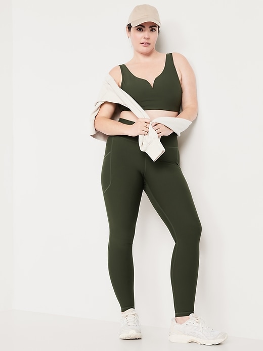 Image number 3 showing, High-Waisted PowerSoft Full-Length Pocket Leggings