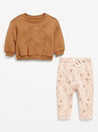 View large product image 3 of 3. Disney© Crew-Neck Sweatshirt and Sweatpants Set for Baby