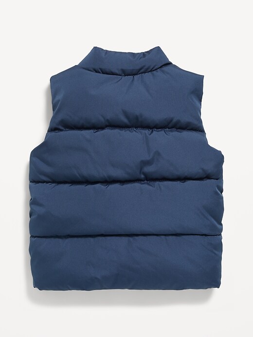 View large product image 2 of 2. Water-Resistant Frost-Free Puffer Vest for Baby