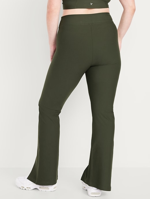 Image number 5 showing, Extra High-Waisted PowerSoft Split-Flare Leggings