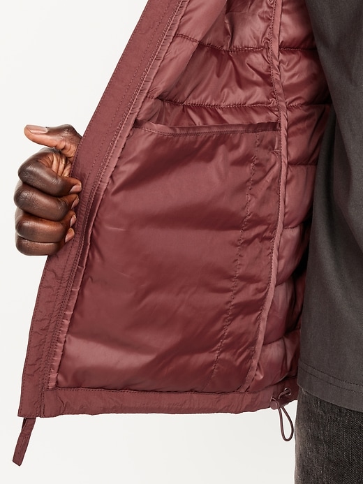 Image number 5 showing, Water-Resistant Narrow-Channel Nylon Puffer Jacket