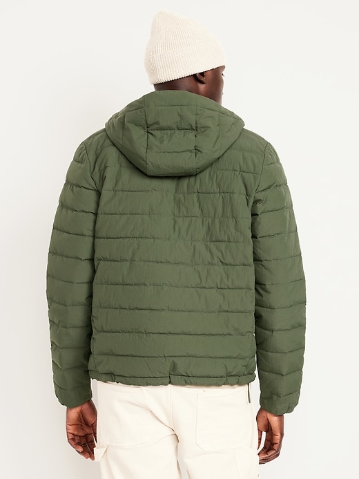 Image number 2 showing, Water-Resistant Narrow-Channel Nylon Puffer Jacket