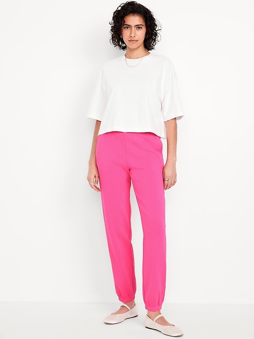 Image number 1 showing, High-Waisted SoComfy Jogger Sweatpants